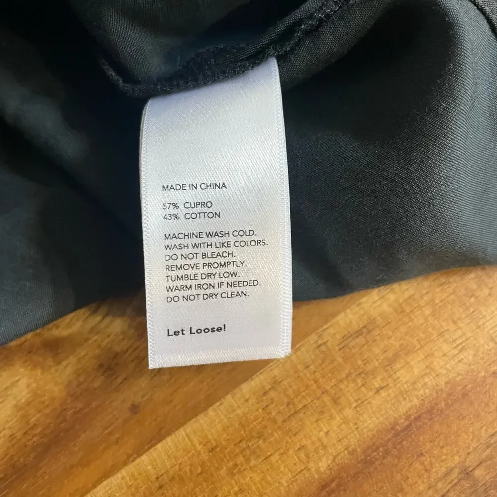 Kate Spade Saturday Dress‎ Size S Sleeveless Black Maxi Sexy Slip Dress Classic
